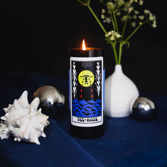The Moon Peony & Oud Tarot Candle