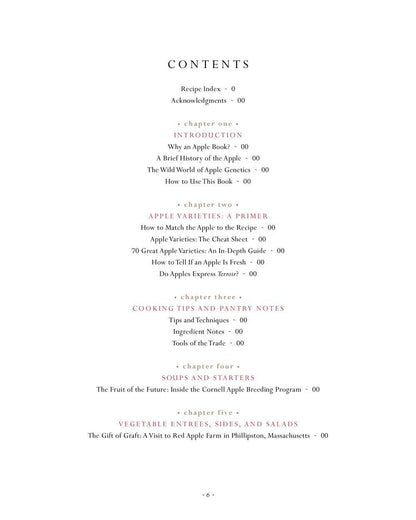 The Apple Lover's Cookbook
