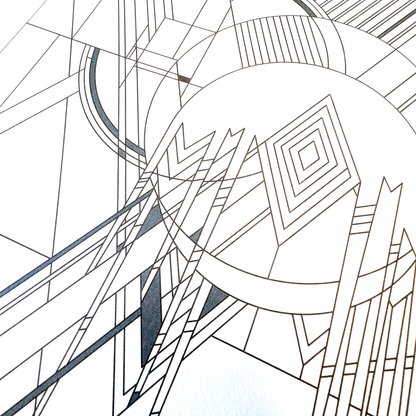 Frank Lloyd Wright Coloring Book