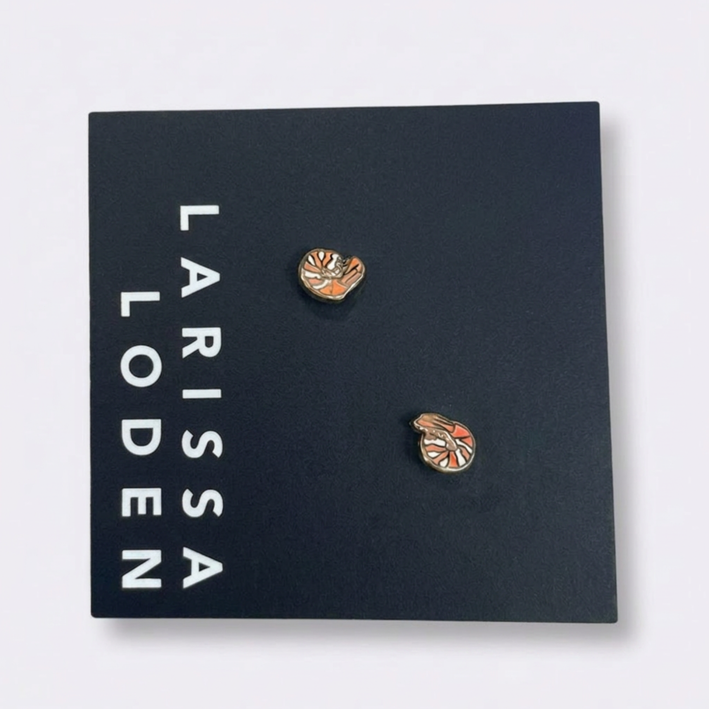 Pickleball Enamel Stud Earrings