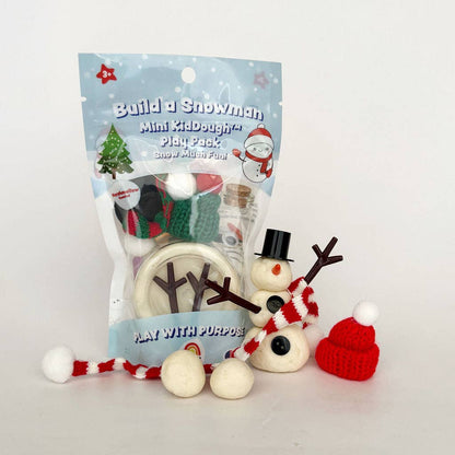 Build a Snowman Mini KidDough Play Pack