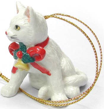 Kitten Mini Porcelain Ornament