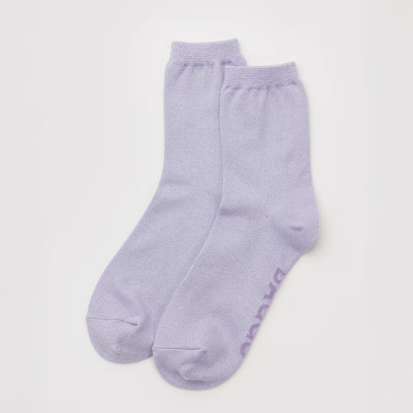 Bamboo Woven Crew Socks