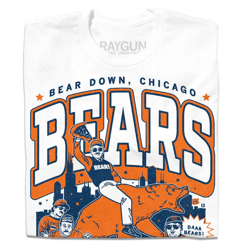 Chicago Bears Max Collegiate Unisex Tshirt