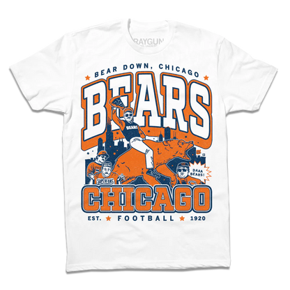 Chicago Bears Max Collegiate Unisex Tshirt