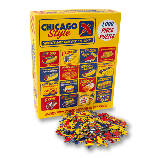 Chicago Style Eats 1000 Piece Jigsaw Puzzle