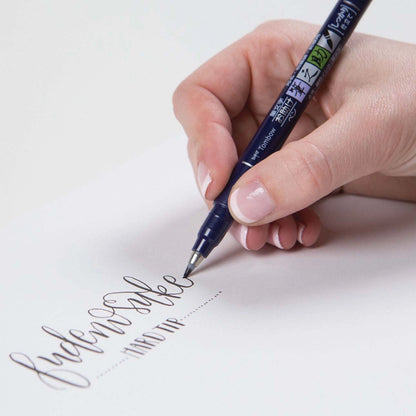 Fudenosuke Calligraphy Hard Tip Brush Pen