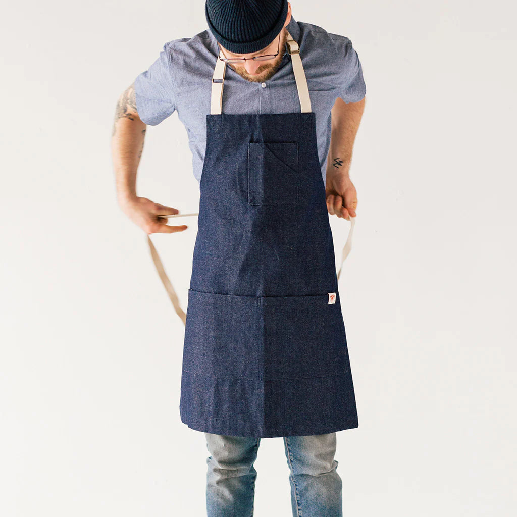 Chef's Utility Cotton Bib Apron