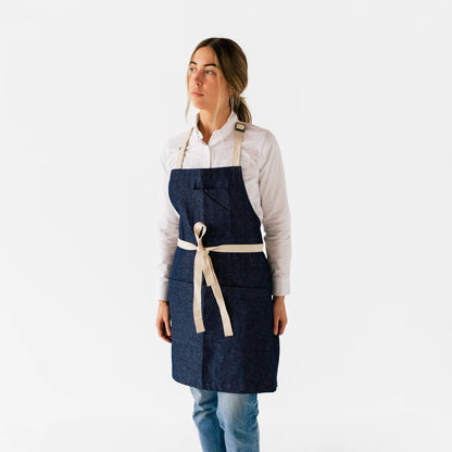 Chef's Utility Cotton Bib Apron