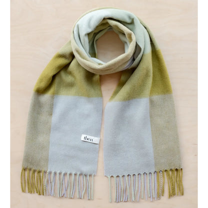 Lambswool Oversized Patterned Scarf