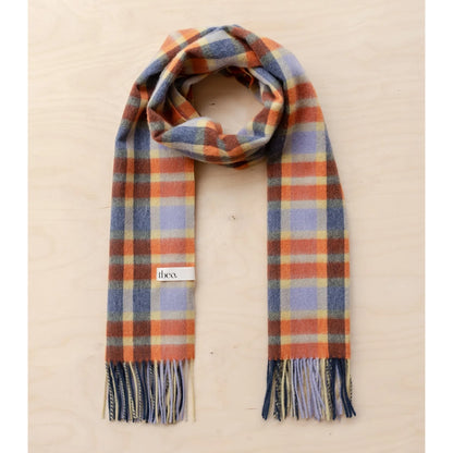 Lambswool Oversized Patterned Scarf