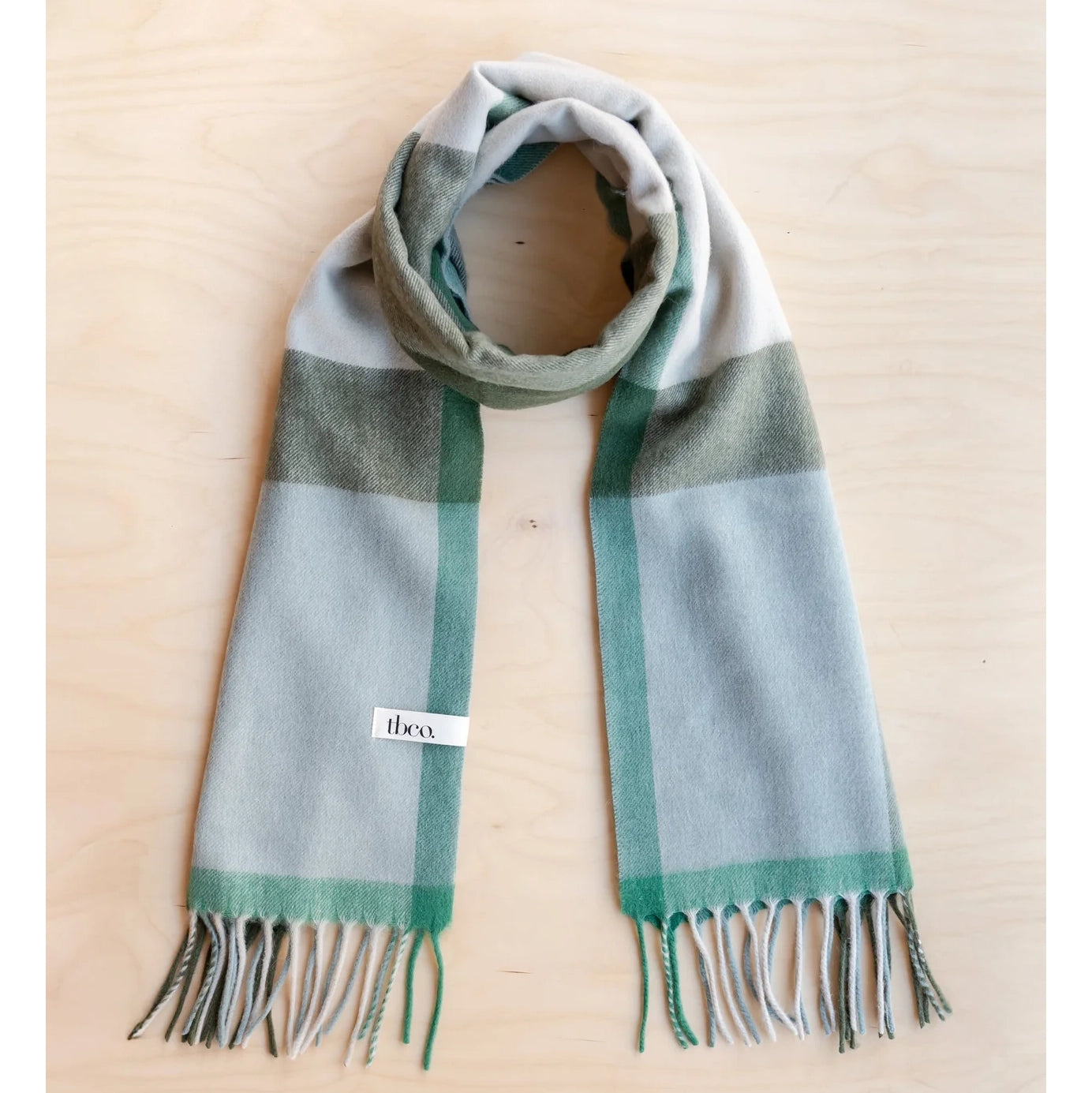 Lambswool Oversized Patterned Scarf