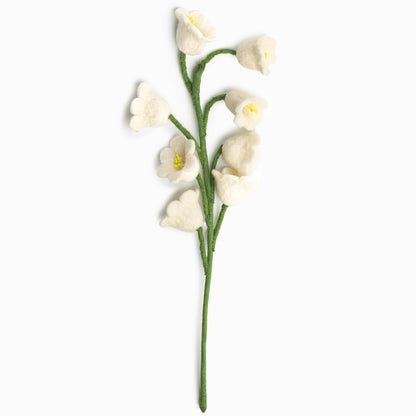 Felt Lily of the Valley Flower Stem