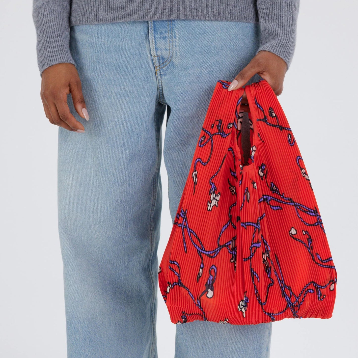 Pleated Standard Baggu® Tote Bag