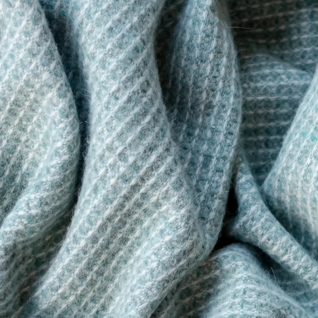 Green waffle throw 2025