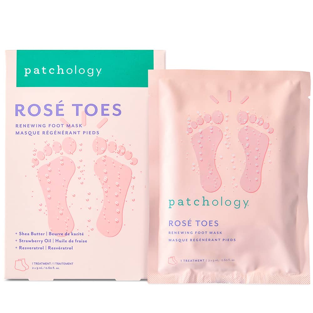 Rosé Hydrating Foot Mask