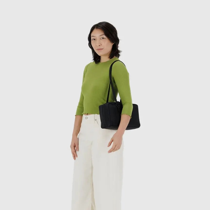 Small Nylon Bowler Bag