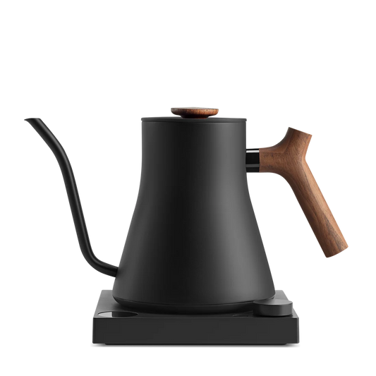 Stagg EKG Pro Matte Black & Walnut Electric Kettle