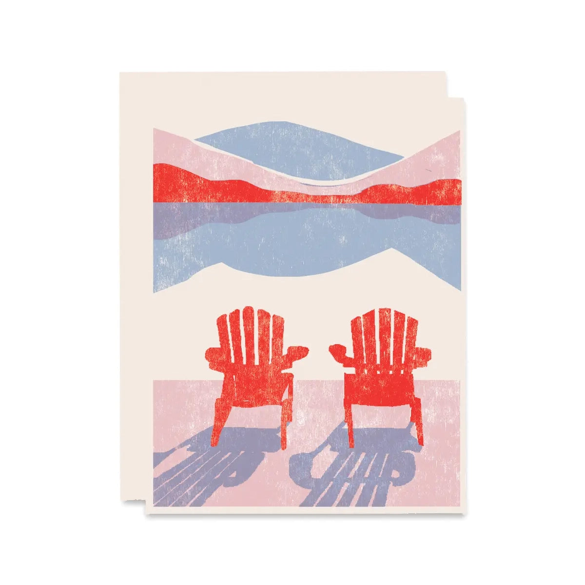 Next to You Adirondack Love or Valentine's Card