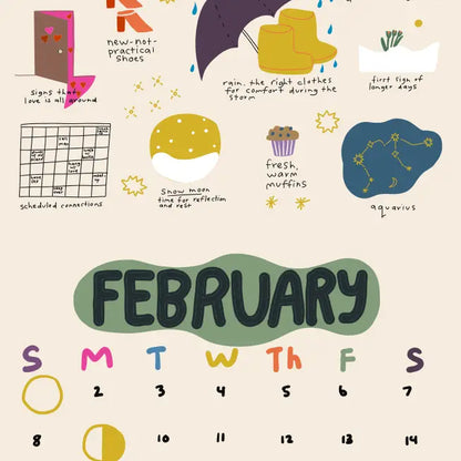 2026 Only Good Things Wall Calendar