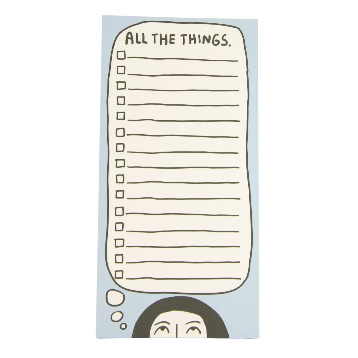 All The Things Checklist Notepad