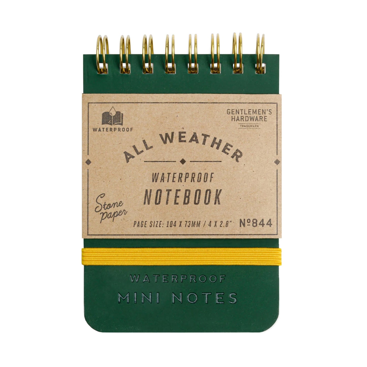 All Weather Outdoors Log Pocket Waterproof Notepad (120 pages)