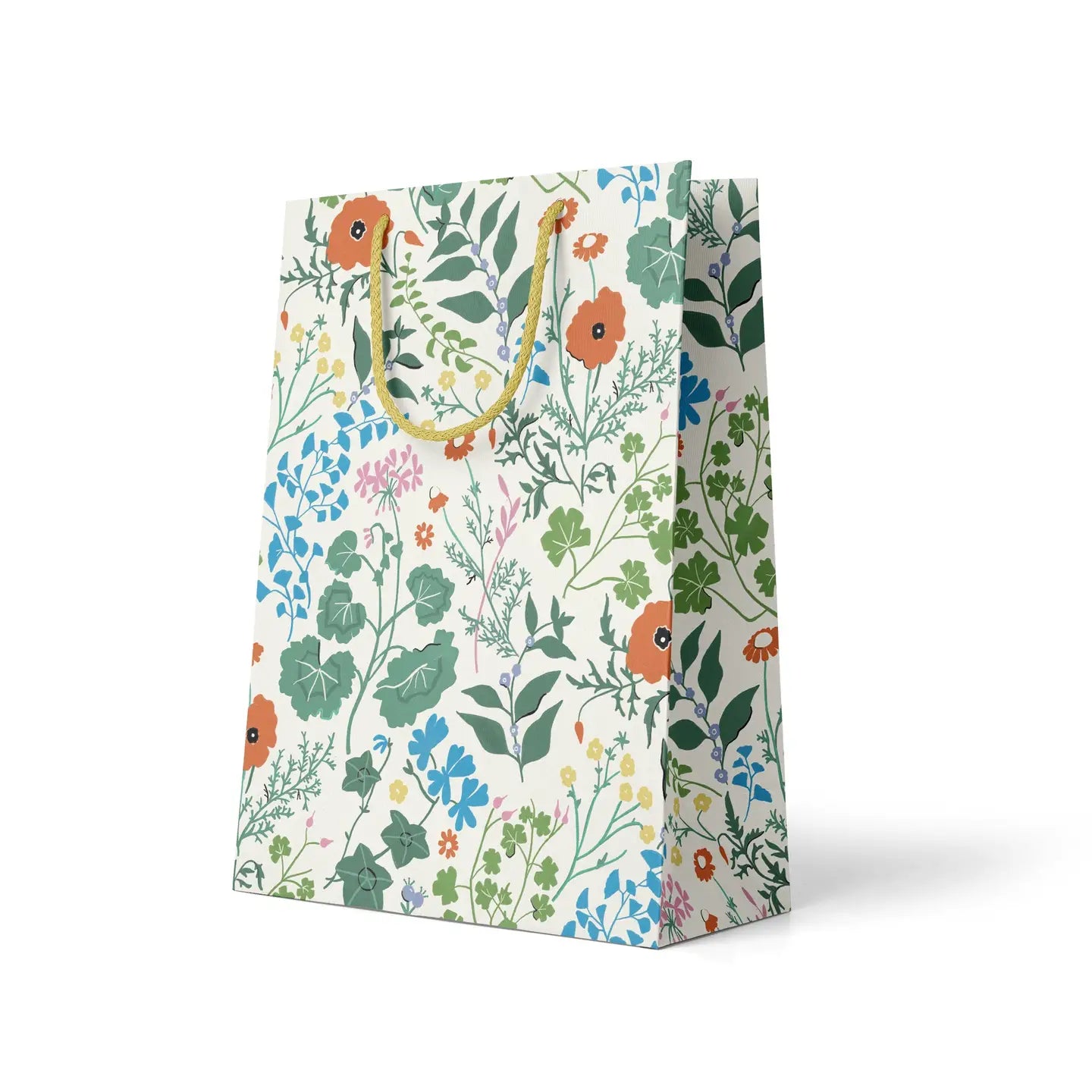 Primary Garden Floral 10" x 12" Gift Bag