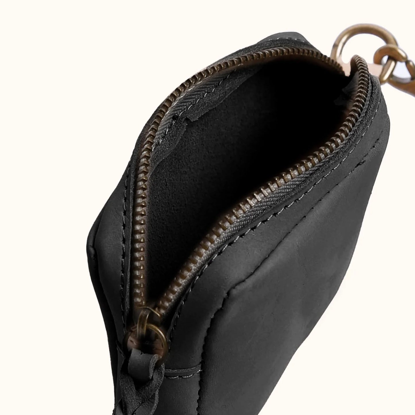 Amy Black Leather Card Wallet