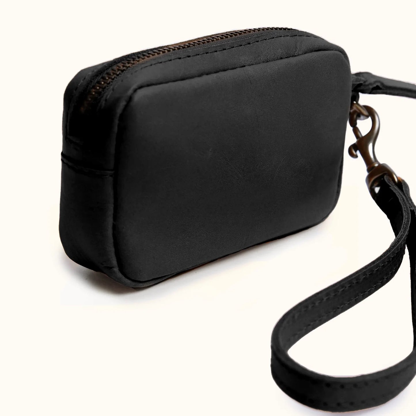 Amy Black Leather Card Wallet