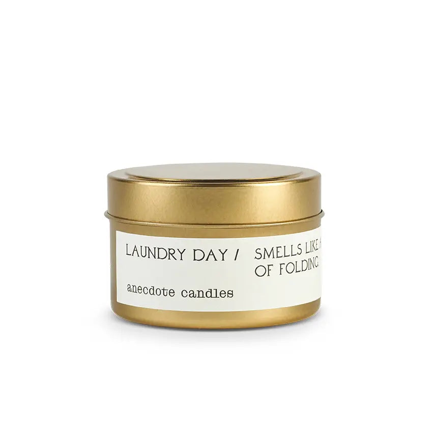 Anecdotal Coconut Soy Wax Travel Tin Candle