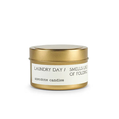 Anecdotal Coconut Soy Wax Travel Tin Candle