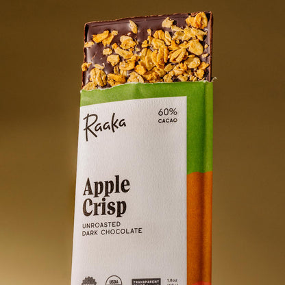 Apple Crisp Dark Chocolate Bar