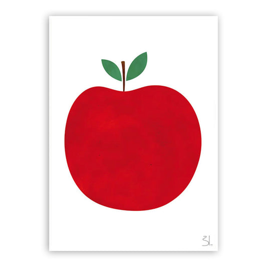 Pomme Apple Fruit 8.25" x 11.75" Archival Print