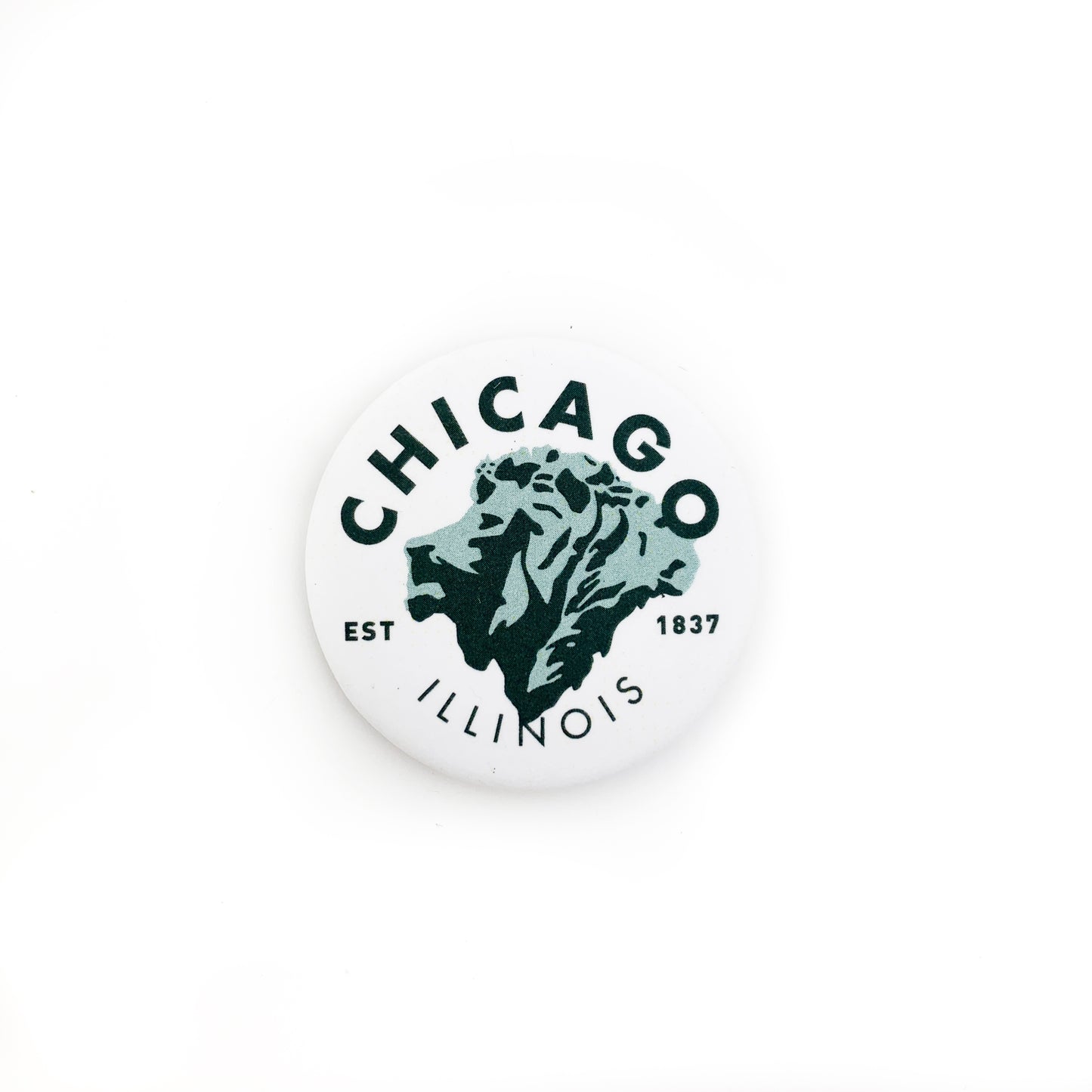 Chicago Art Institute Lion 1.5" Round Magnet