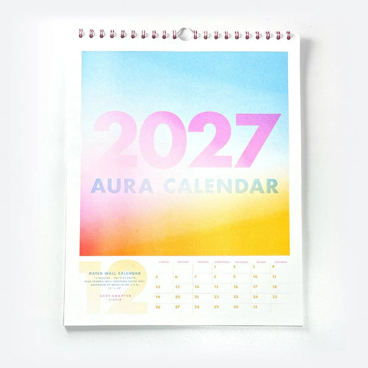2027 Risograph Wall Calendar