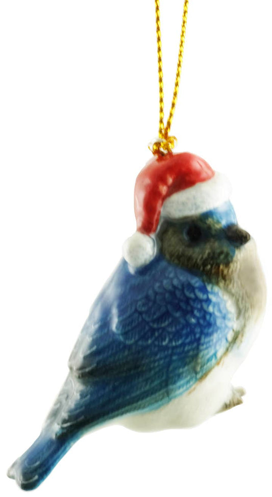 Ornament Bluebird Northern Rose Porcelain Ornament