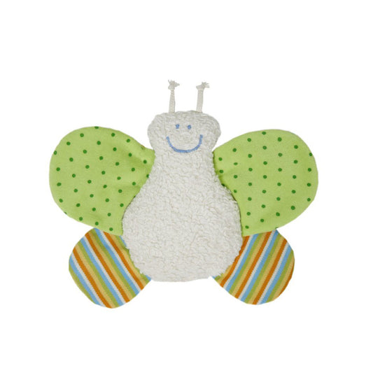 Organic Cotton Butterfly Rattle