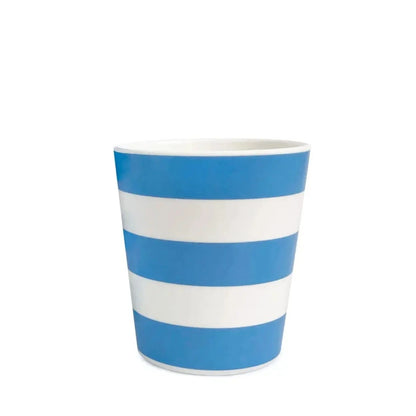 Reusable Bamboo Striped 10 Oz Cup (Set of 4)