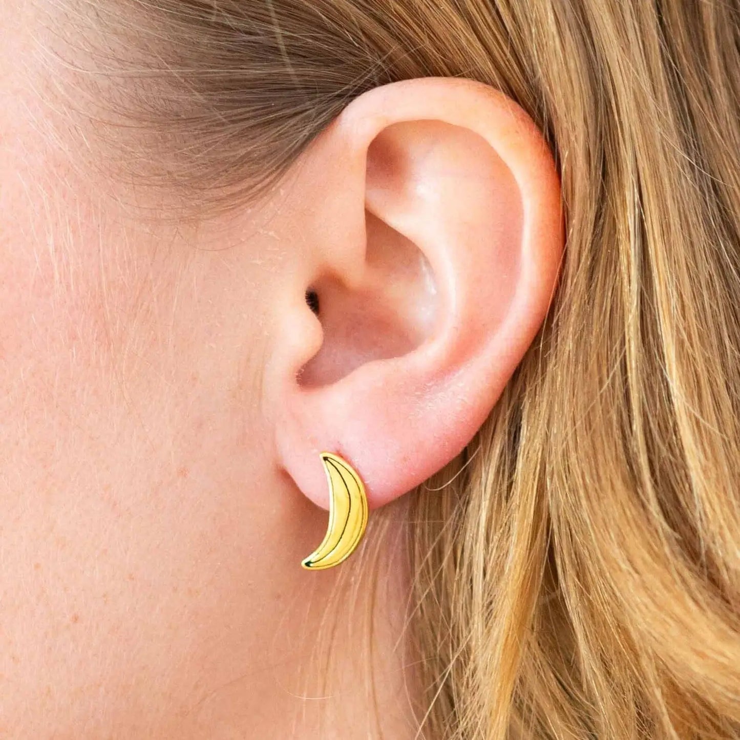 Banana Charm Earrings