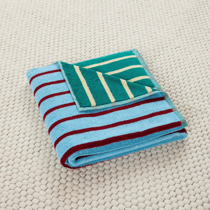 Terrycloth House Stripe Bath or Beach Towel