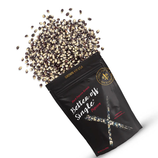 Better Off Single Black Popcorn Kernels