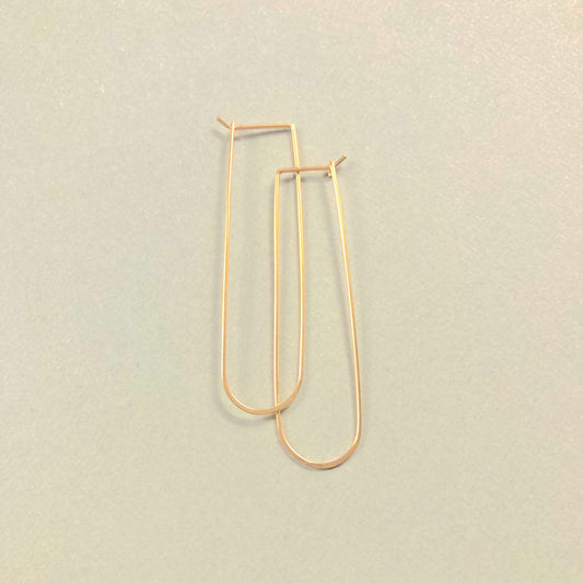 Big Valley 14k Gold Fill Hoop Earrings