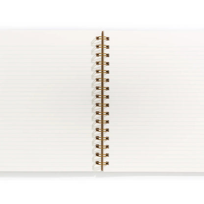 Black & White Checker Lined Notebook