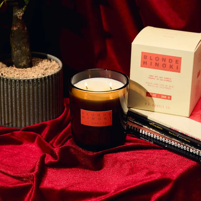 Blonde Hinoki Hi-Fi Collection Double Wick Candle