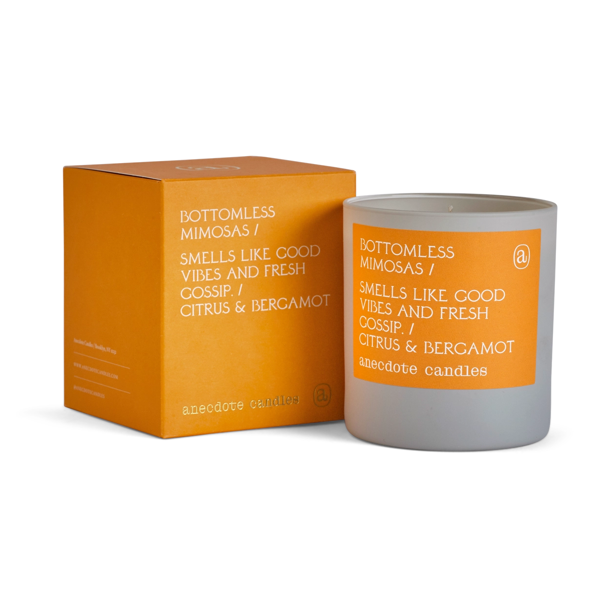 Anecdote 9 Oz Glass Tumbler Candle in Box