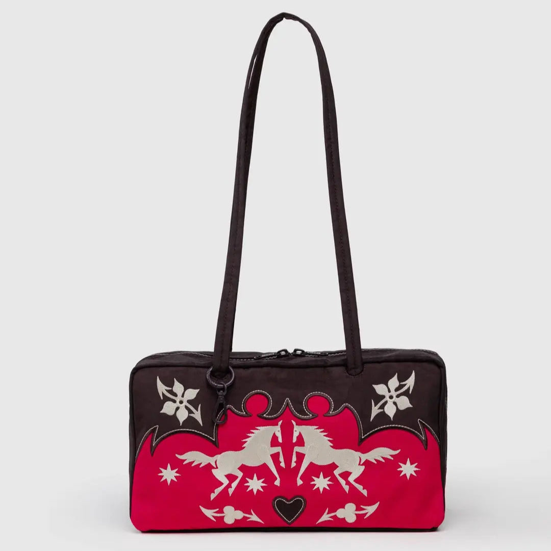 Small Nylon Bowler Bag