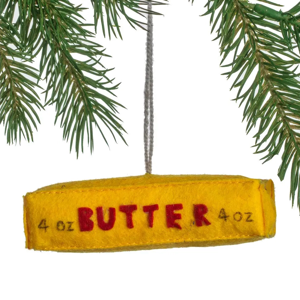 Butter Felt Ornament