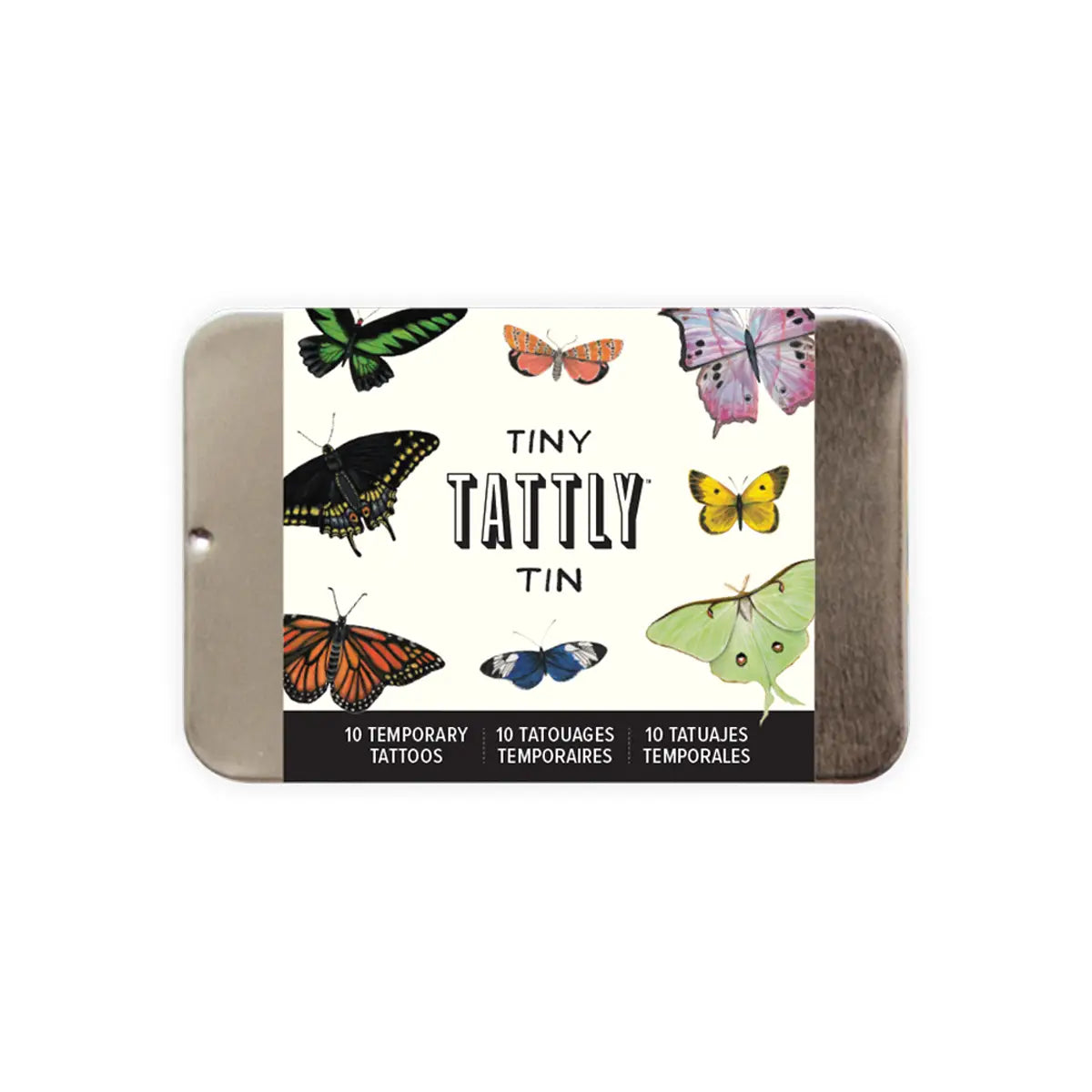 Tiny Buttterfly Funner Temporary Tattoo Tin