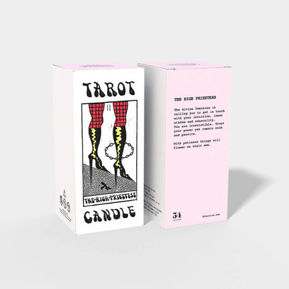 High Priestess Pomegranate & Patchouli Tarot Candle