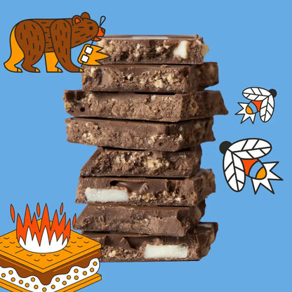 Cabin S'mores Milk Chocolate Truffle Bar